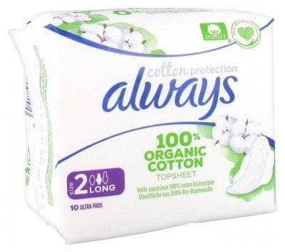 Pack of 10 sanitary pads night Saforelle