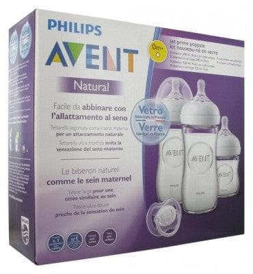 Avent - Natural Glass Newborn Kit 0 Month and +