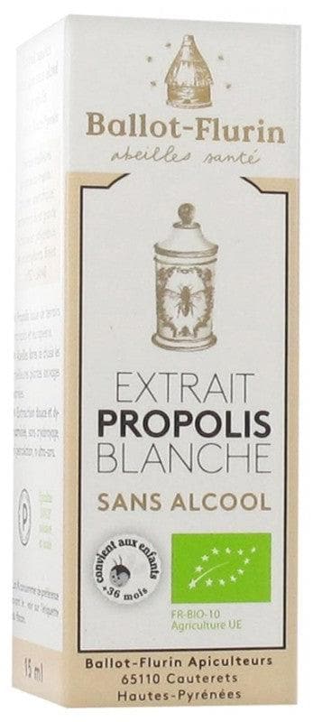 Ballot-Flurin Organic White Propolis Extract Alcohol Free 15ml