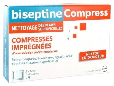 Bayer Consumer Care - Bayer Biseptine 8 Impregnated Compresses
