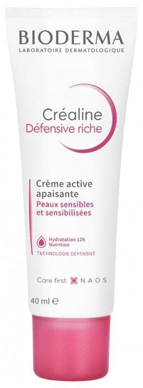 Bioderma Sensibio Rich Cream for Sensitive Intolerant Skin 40ml