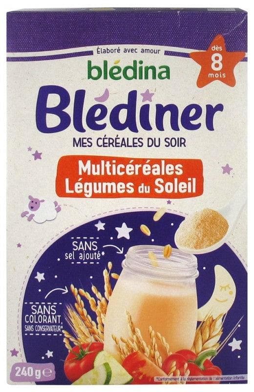 Blédina Blédîner Sun Vegetables Multigrain Evening Cereals From 8 to 3