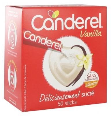 Canderel - Vanilla 50 Sticks