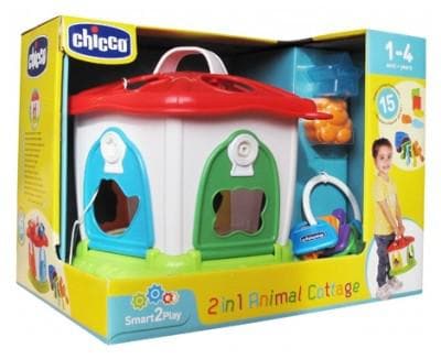 Chicco - Smart2Play 2-in-1 Animal Cottage 1-4 Years