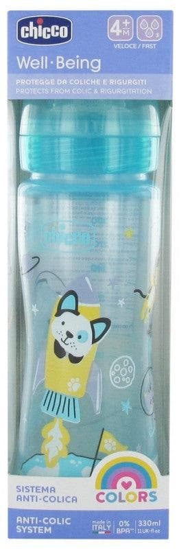 Chicco Baby Bottle Well Being +4m 330ml