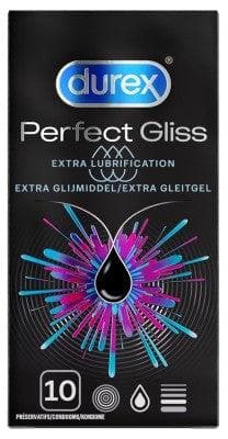 Durex - Perfect Gliss Extra Lubrication 10 Condoms Durex - Perfect Gliss Extra Lubrication 10 Condoms