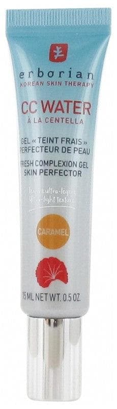 Erborian CC Water with Centella Fresh Complexion Gel Skin Perfector 15ml Colour: Caramel