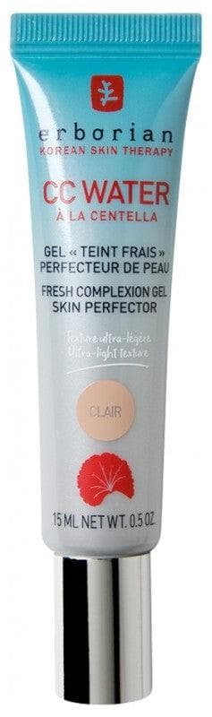 Erborian CC Water with Centella Fresh Complexion Gel Skin Perfector 15ml Colour: Fair