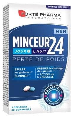 Forté Pharma - Slimness 24 Men Day and Night 28 Tablets