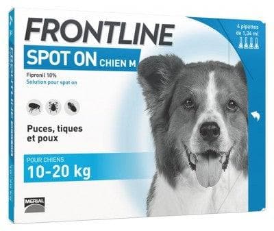 Frontline - Spot-On Dog Size M (10-20kg) 4 Pipettes