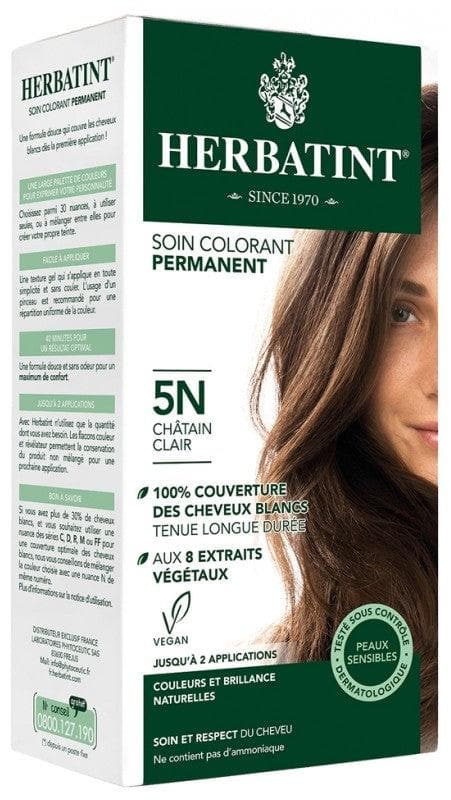 Herbatint Permanent Color Care 150ml Hair Colour: 5N Light Chestnut