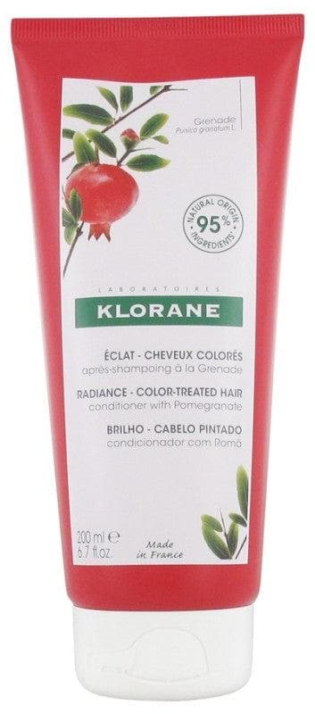 Klorane Radiance Color-Treated Hair Conditioner with Pomegranate 200ml