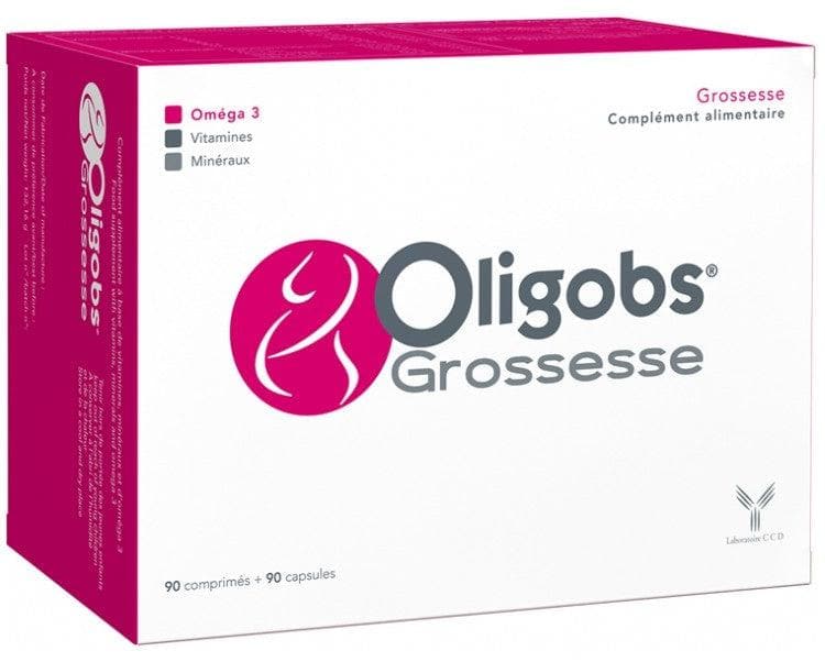 Laboratoire CCD Oligobs Grossesse Desire for Pregnancy 90 Tablets + 90 Softgels