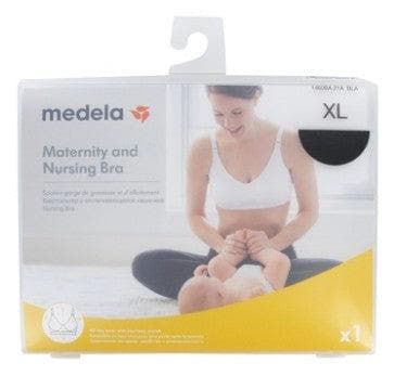 Medela Pregnancy and Breastfeeding Bra Black Size: Size XL