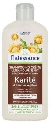 Natessance Cream Shampoo Shea and Botanical Keratin 250ml