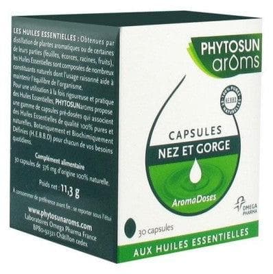Phytosun Arôms - Aromadoses Nose and Throat 30 Gel-Caps