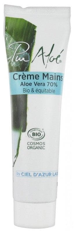 Pur Aloé Organic Hands Cream with Aloe Vera 70% 100ml
