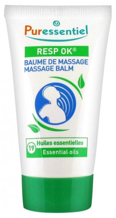 Puressentiel Resp OK Massage Balm with 19 Essential Oils 50ml