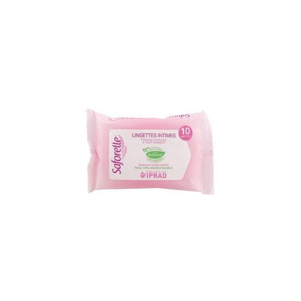 Saforelle Intimates Wipes Ultra Gentle 10 Wipes
