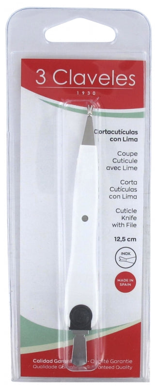3 Claveles - Cuticle Cutter With File