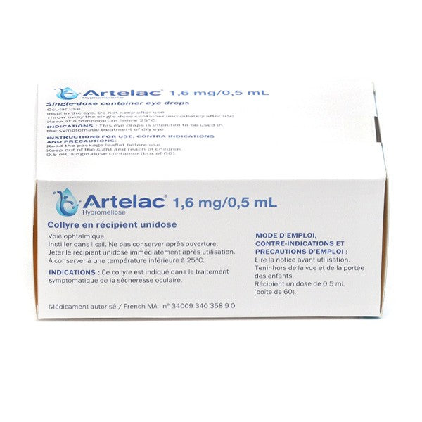 Bausch + Lomb Artelac single-dose dry eye drops
