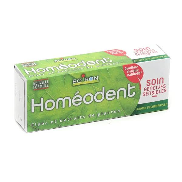 Boiron Homeodent Toothpaste Sensitive Gums Chlorophyll