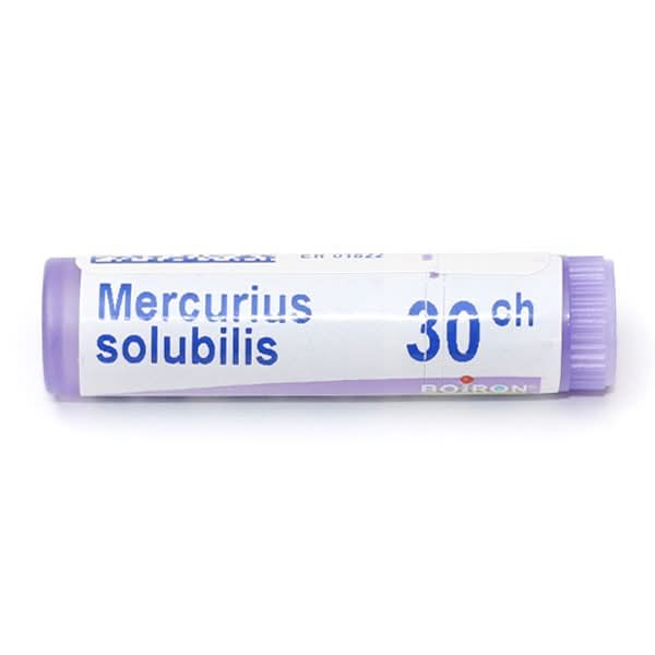 Boiron Mercurius solubilis homeopathic dose
