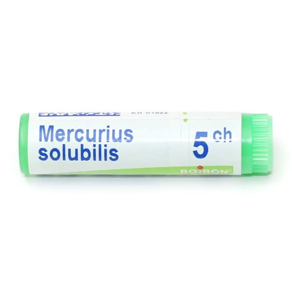 Boiron Mercurius solubilis homeopathic dose