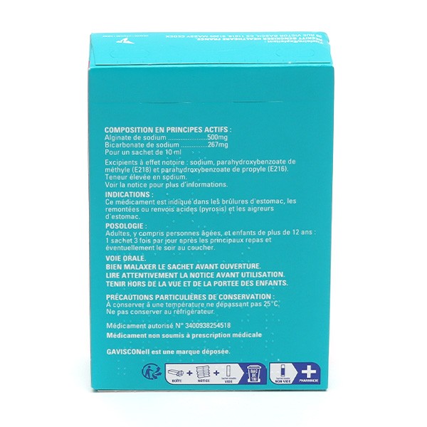Gavisconell Sugar-free Mint Stick