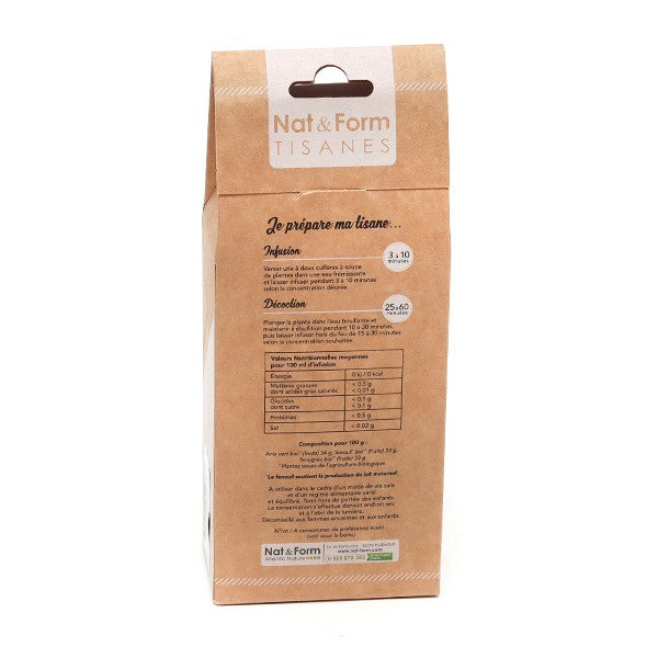 Nat & Form organic breastfeeding herbal teas - 100 g