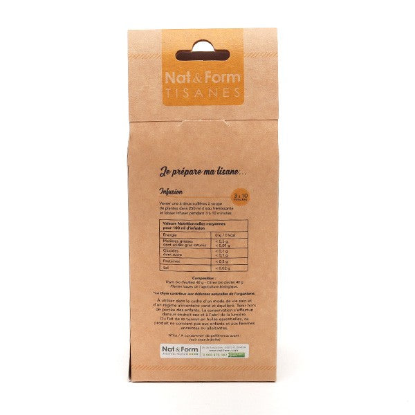 Nat & Form Organic Natural Defenses Herbal Tea - 80g