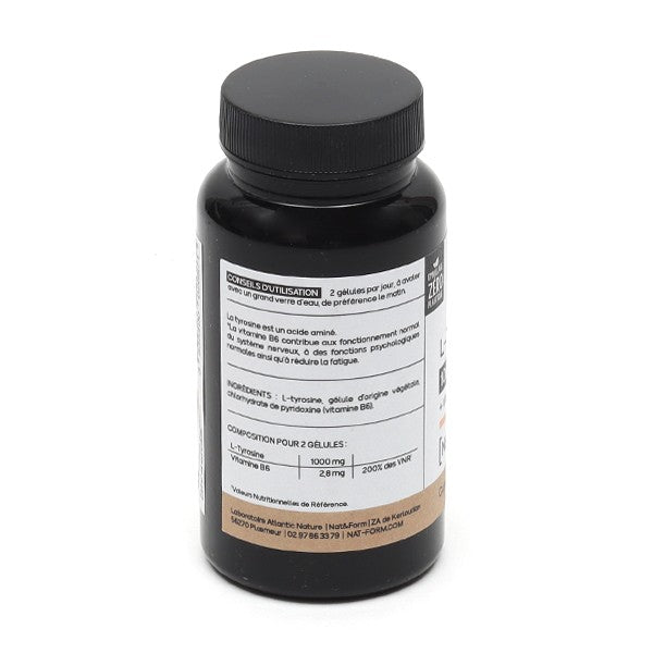 Nat & Form L-Tyrosine capsules - 30 capsules