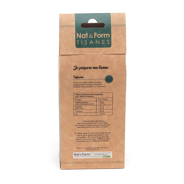 Nat & Form Organic Herbal Tea Lavender Flowers