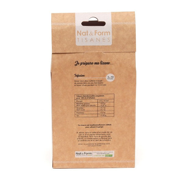 Nat & Form Organic Mauve Herbal Tea