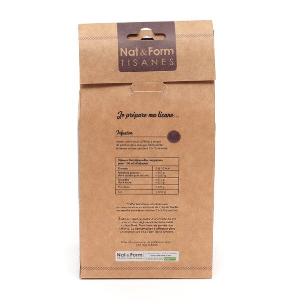 Organic Peppermint Leaf Herbal Tea Nat & Form - 30 g