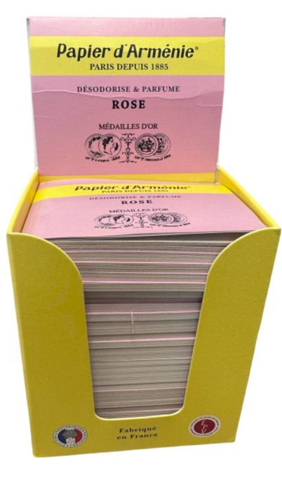 Papier d'Arménie - Rose Booklets 1 Box of 30 Booklets