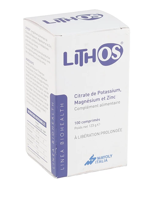 Lithos – Potassium, Magnesium & Zinc – 100 Prolonged-Release Tablets