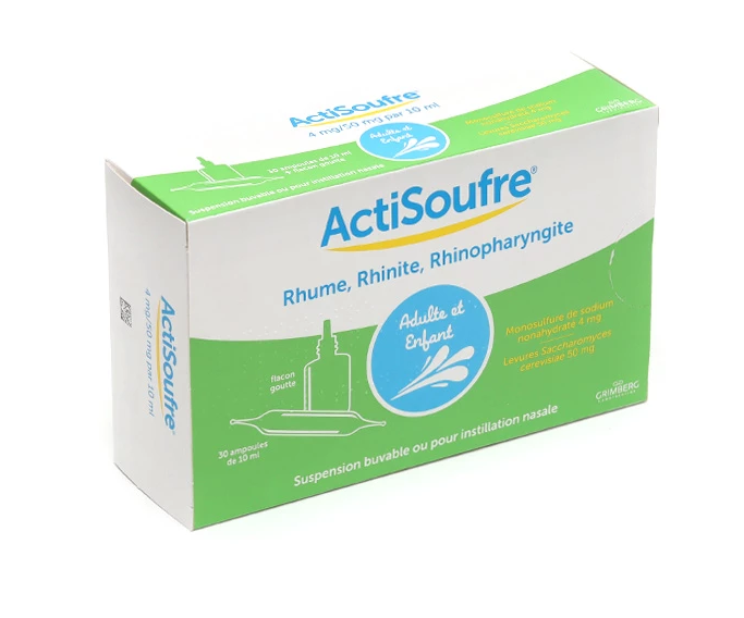 Actisoufre – 30 Ampoules