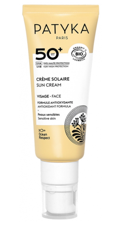 PATYKA Face Sun Cream SPF50+ Organic 40 ml