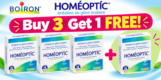 Special Offer:  Homeoptic Boiron Single-Dose Eye Drops – 10 Single Doses - Buy 3, Get 1 Free