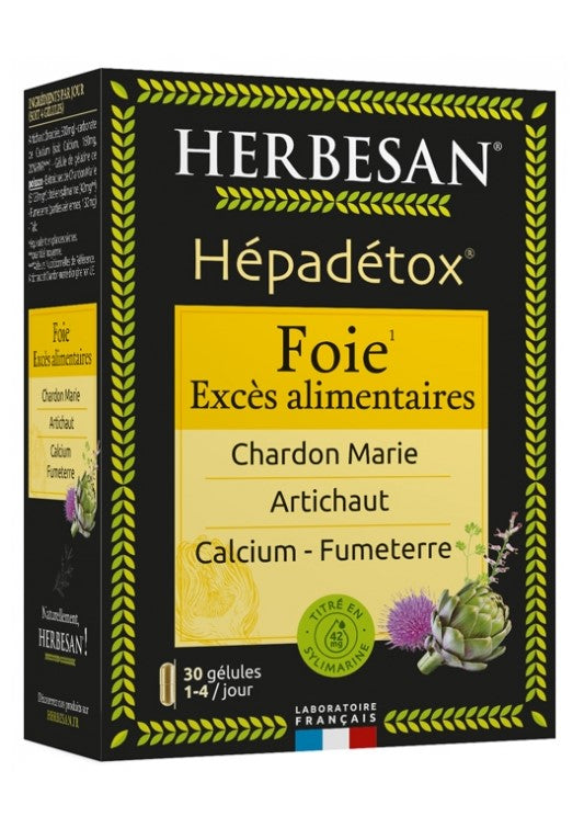 Herbesan Hepadetox 30 Capsules