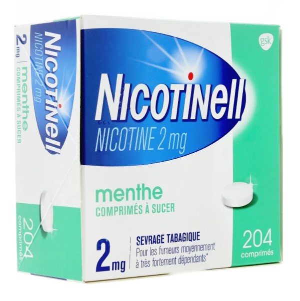 Nicotinell 2 mg mint tablet