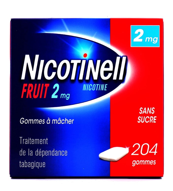 Nicotinell 2 mg Red Fruit Flavored Gum