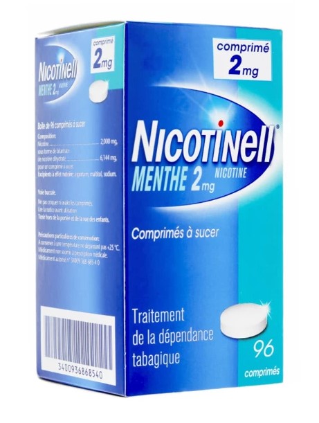 Nicotinell 2 mg mint tablet