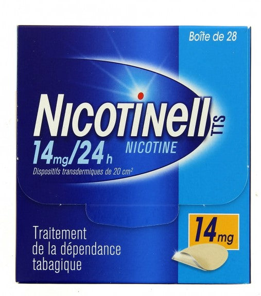 Nicotinell Nicotine Patches Tobacco Dependence Treatment 14mg/24h