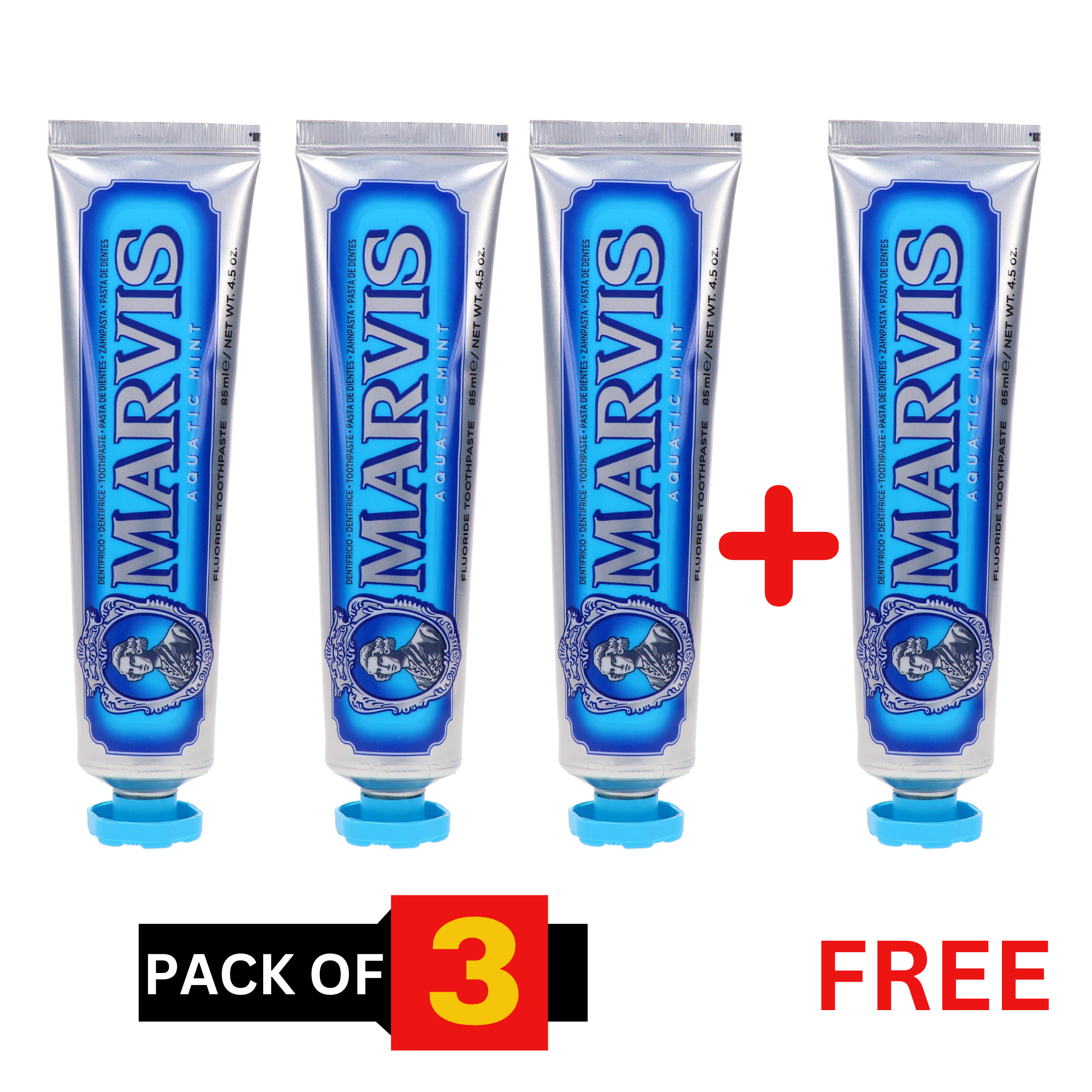 Marvis Aquatic Mint Toothpaste 4.4 oz