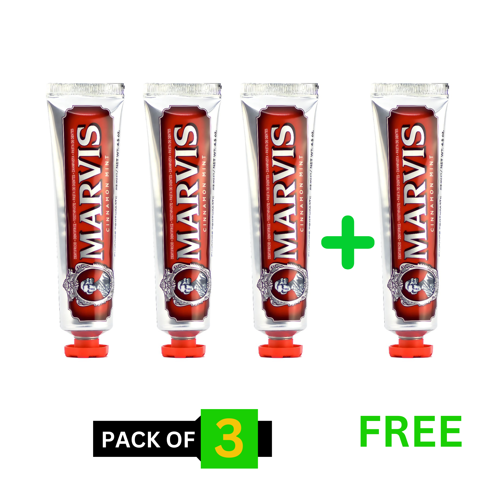 Marvis Cinnamon Mint Toothpaste 4.4 oz