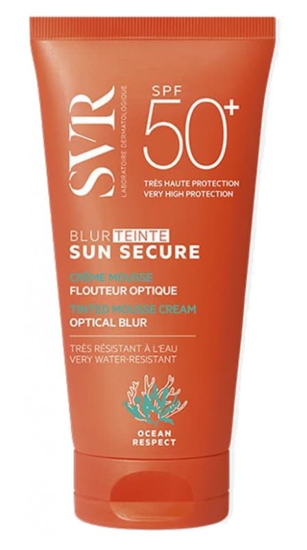 SVR Sun Secure Tinted Mousse Cream Optical Blur SPF50+ 50ml