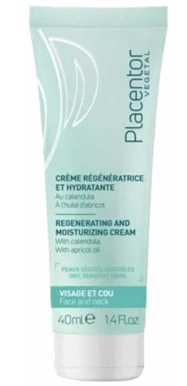Placentor Végétal Regenerating and Moisturizing Cream Dry and Sensitive Skins 40ml