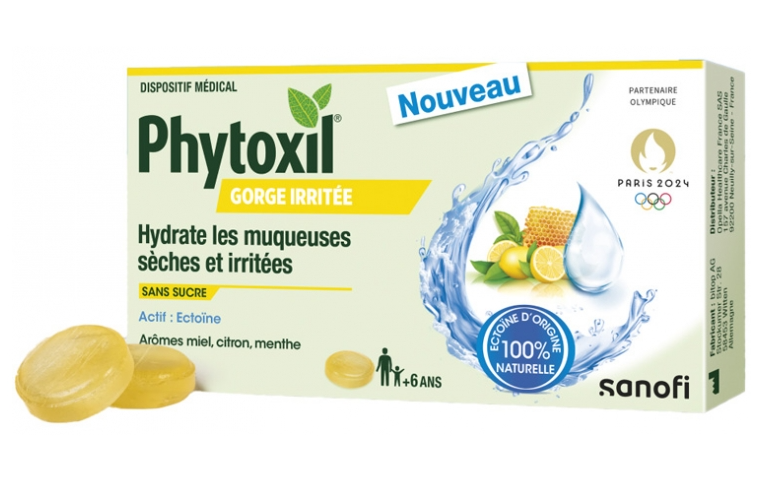 Sanofi Phytoxil Sore Throat Honey Lemon Mint 16 Lozenges